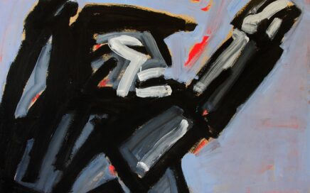 NATIVE PERSON oil on fiberboard, 80x120 cm. 2007