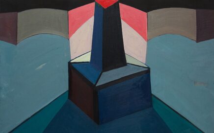 THE MONUMENT   oil on canvas, 110x160 cm.  2004