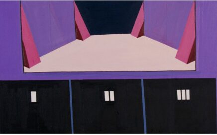 THE SCENE   oil on canvas, 110x170 cm.  2007
