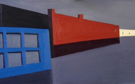 OLD FACTORY   oil on canvas, 80x120 cm.  2003