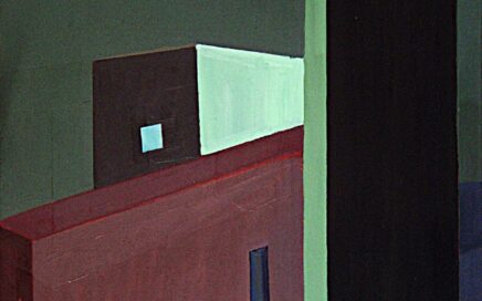 NEW BUILDINGS   oil on canvas, 170x110 cm.  2005