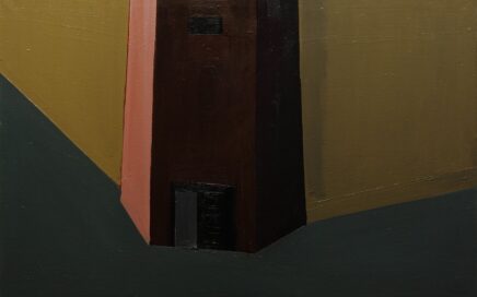 СORNER BUILDING    oil on canvas, 80x120 cm.  2003