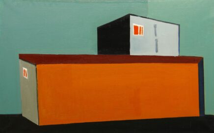 FACTORY BLOCK     oil on canvas, 69x110 cm.  2003