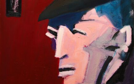 PERSON 2 oil on canvas, 110x100 cm. 2008