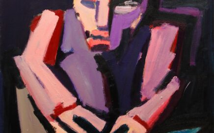 PERSON 4 oil on canvas, 110x100 cm. 2008