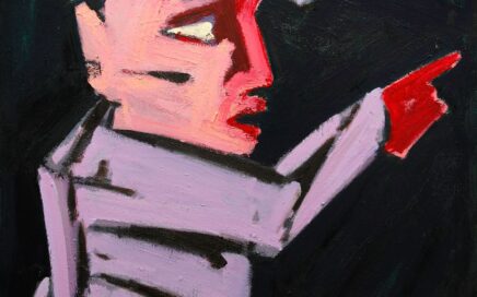 PERSON 6 oil on canvas, 110x100 cm. 2008