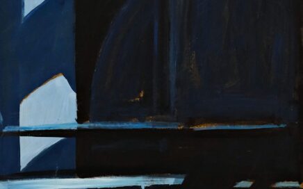 FACADE REPAIR   oil on fiberboard, 70x50cm.  2000