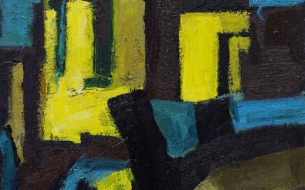 LIGHT IN THE PARK 2   oil on fiberboard, 70x110cm. 1995