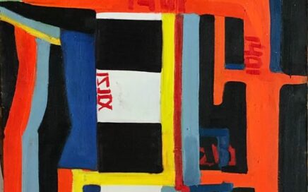 COMMUNICATIONS   oil on canvas, 240x100cm. 2000