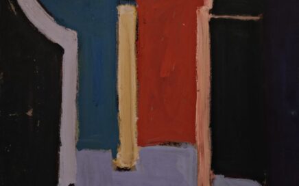 BACKSTAGE   oil on fiberboard, 59,5x79,5 cm.  2000