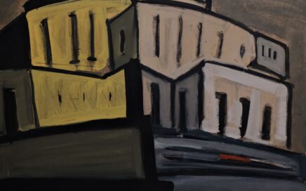 THEATRE   oil on fiberboard, 60,5x68,5cm. 1998