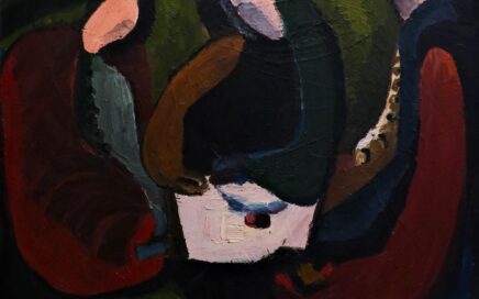 TRINITY   oil on canvas, 81x81cm. 1994