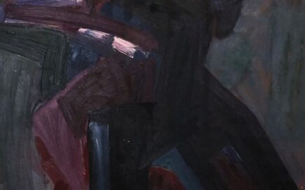 DANCE   oil on fiberboard, 75,5x61cm. 1999