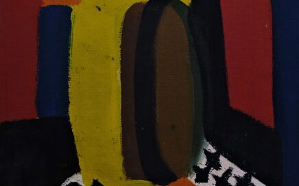 FACE   oil on fiberboard, 39x37cm. 1993 