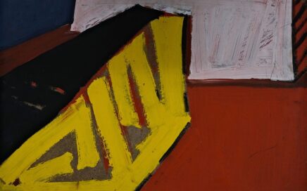 OPEN PIT   oil on fiberboard, 49,5x69,5cm.  2003