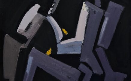 GIRL WITH A CELLO   oil on fiberboard, 122x91,5cm.  2000