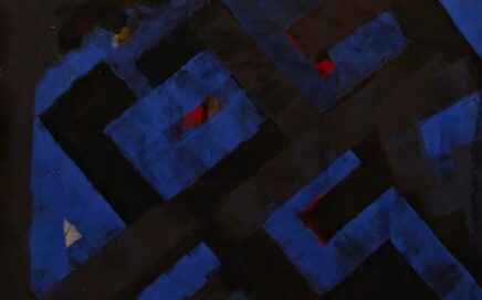 EMBANKMENT   oil on fiberboard, 91x122cm. 1999