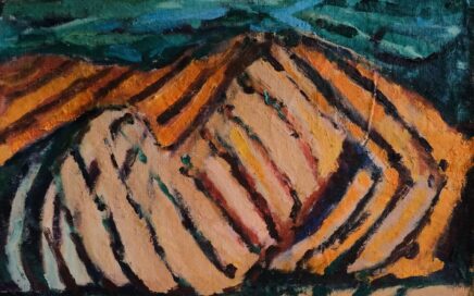 ROUGH TERRAIN 3   oil on canvas, 40x53 cm. 2020