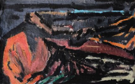 ROUGH TERRAIN 4   oil on canvas, 37x53 cm. 2020