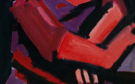 GRANDFATHER’S PORTRAIT   oil on fiberboard, 111x82 cm.  2002