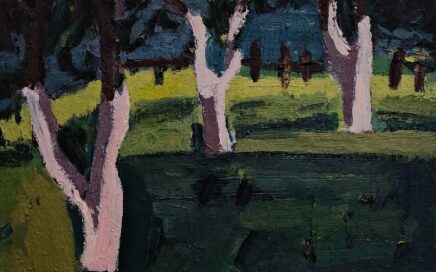SPRING GARDEN   oil on canvas, 32x43 cm.  2009
