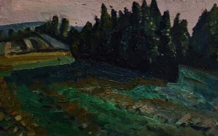 FIELD   oil on canvas, 32x43 cm.  2009
