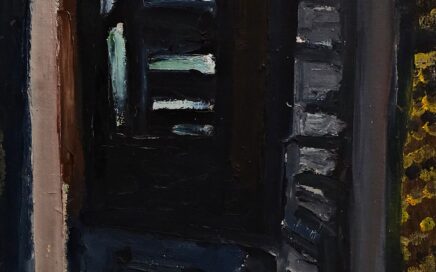 SHED   oil on canvas, 43x32 cm.  2009