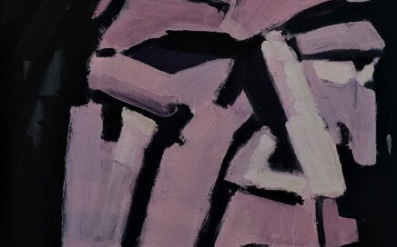 PORTRAIT OF ZHERNOSEK V.S.   oil on fiberboard, 111x81,5 cm.  2007