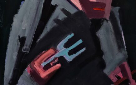 BREAKFAST   oil on fiberboard, 111x81,5 cm.  2007
