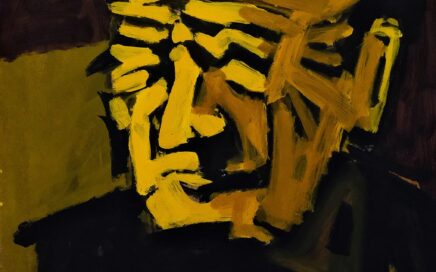 OLD MAN   oil on fiberboard, 111x81,5 cm.  2007