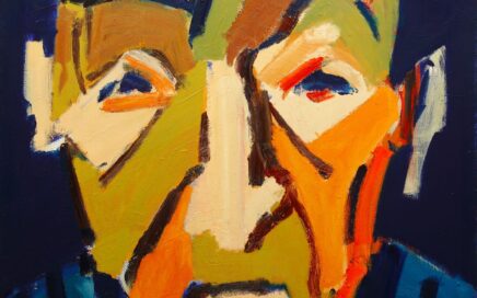 PORTRAIT OF IVAN GORANIN   oil on canvas, 110x100 cm.  2007