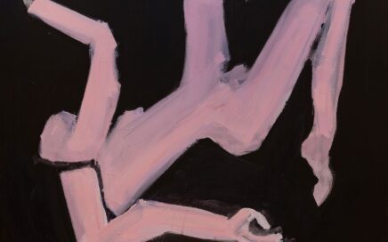SPONTANEOUS CHOREOGRAPHY   oil on fiberwood, 120x160 cm.  2025