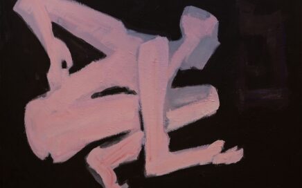 SPONTANEOUS CHOREOGRAPHY   oil on fiberwood, 120x160 cm.  2025