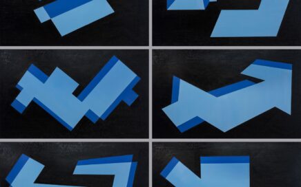 CONTAINERS   polyptych, oil on canvas.  2019