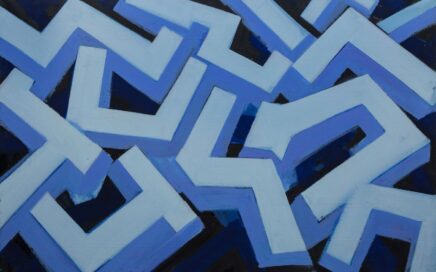 LINKS   oil on canvas, 110x160 cm.  2020