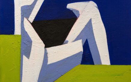 FOSSILS   oil on canvas, 150x130 cm.  2025