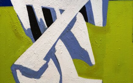 FOSSILS   oil on canvas, 150x130 cm.  2025