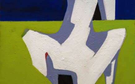 FOSSILS   oil on canvas, 150x120 cm.  2025