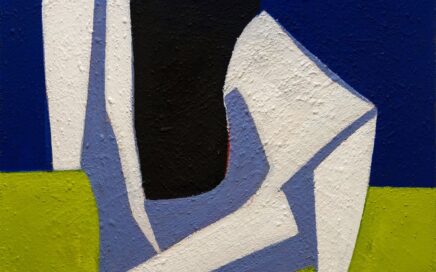 FOSSILS   oil on canvas, 150x120 cm.  2025