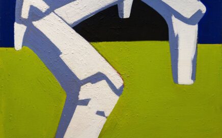 FOSSILS   oil on canvas, 150x130 cm.  2025