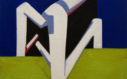 FOSSILS   oil on canvas, 150x120 cm.  2025