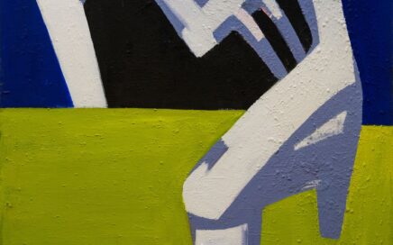 FOSSILS   oil on canvas, 150x130 cm.  2025
