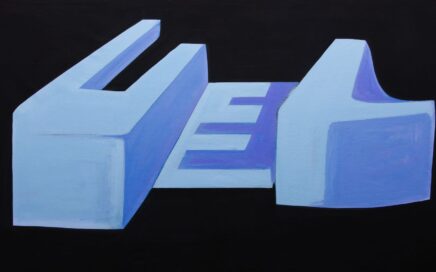 FOUNDATIONS   oil on canvas, 95x160 cm.  2017