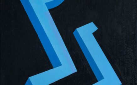 UNROOTED FOUNDATIONS   oil on canvas, 190x110 cm.  2019