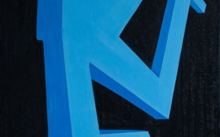 UNROOTED FOUNDATIONS   oil on canvas, 190x110 cm.  2019