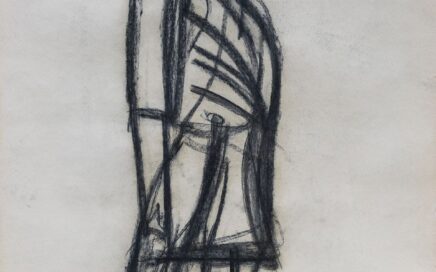 FIGURES IN ACTION 6  series  charcoal on paper,118x84,5 c.m.  2025